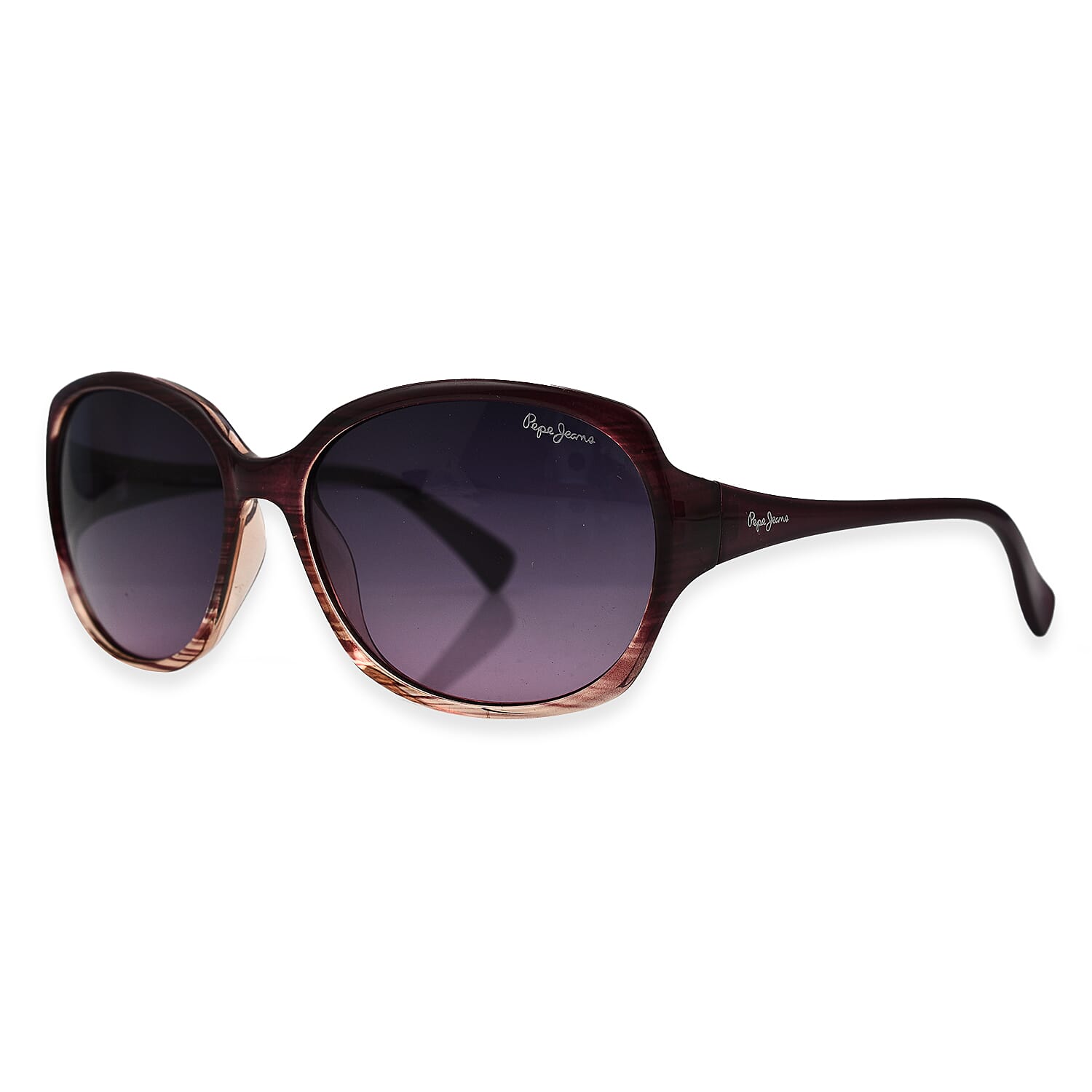 Pepe Jeans Ladies Two Tone Sunglasses - Tortoise 7831140 1