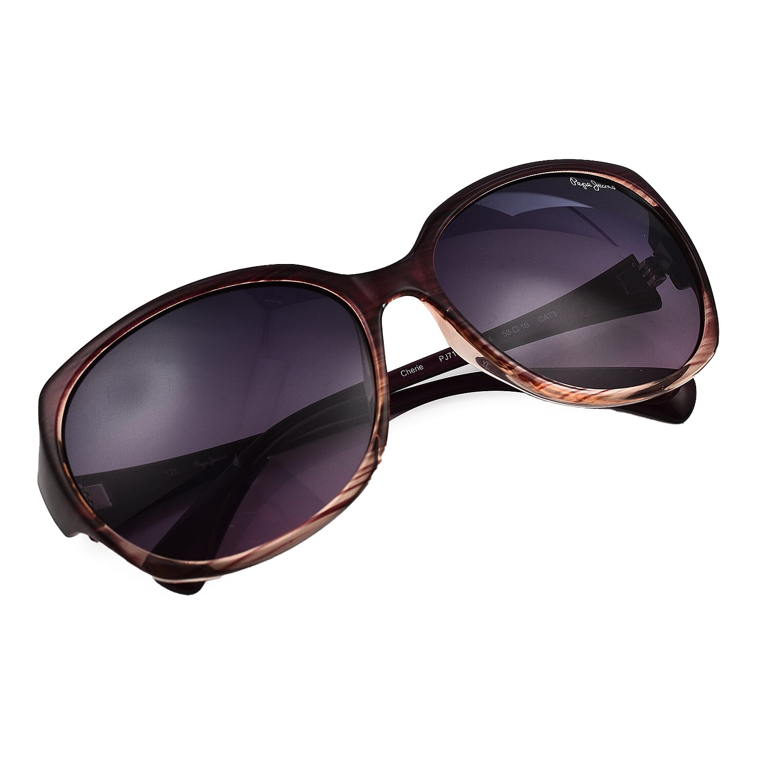 Pepe Jeans Ladies Two Tone Sunglasses - Tortoise 7831140 3