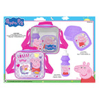Peppa Pig 3 Piece Lunch Set - Purple and Pink