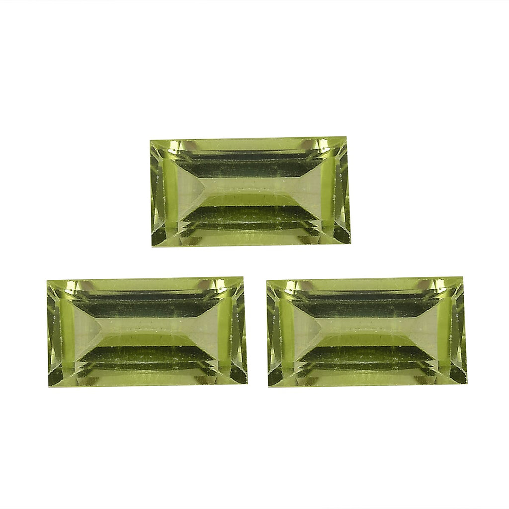 Peridot Baguette Gemstone 1.05 Ct. - 6x3 mm