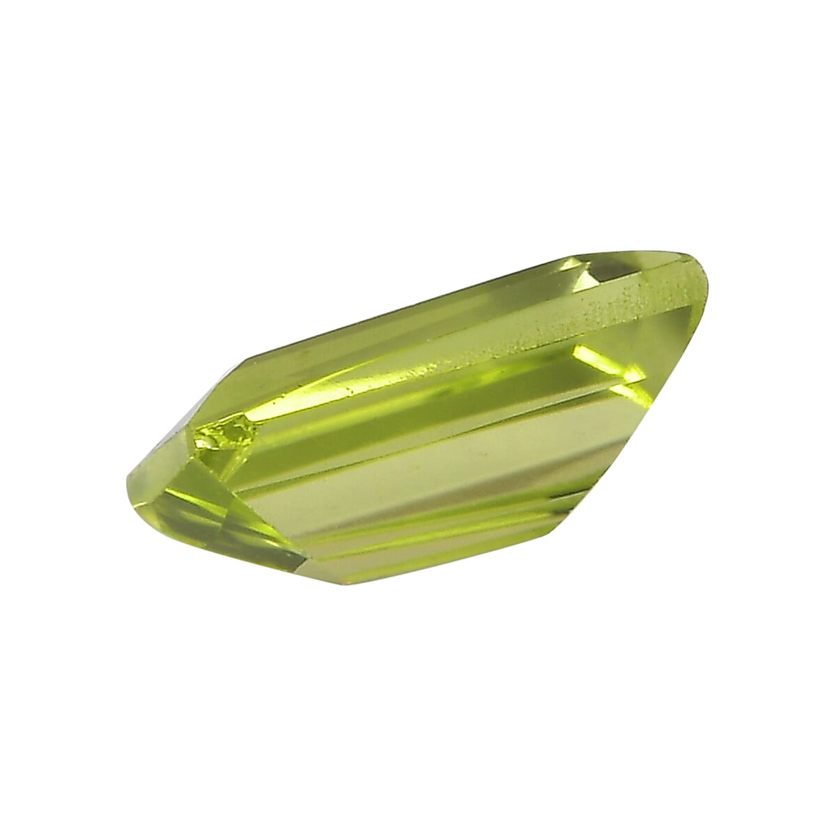 Set of 3 Peridot Loose Gemstones in Baguette Shape 1.61 Ct. (6x4 mm) 8068404 2