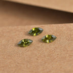 Peridot Cubic ZirconiaMarquee Gemstone 0.54 Ct. - 5x2.5 mm