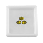 Peridot Cubic Zirconia Oval Shape Gemstone 1.48 Ct. - 5x4 mm
