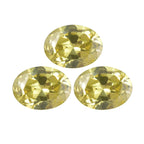 Peridot Cubic Zirconia Oval Shape Gemstone 5.91 Ct. - 8x6 mm