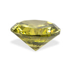 Peridot Cubic Zirconia Round 7 mm Gemstone, 2.00 Ct