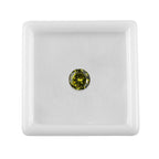 Peridot Cubic Zirconia Round 7 mm Gemstone, 2.00 Ct
