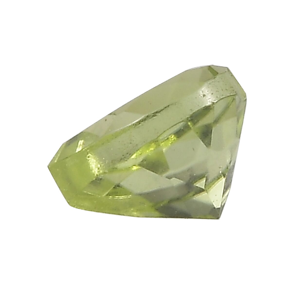 Set of 4 Peridot Loose Gemstones in Heart Shape (4.0mm) 7763295 2