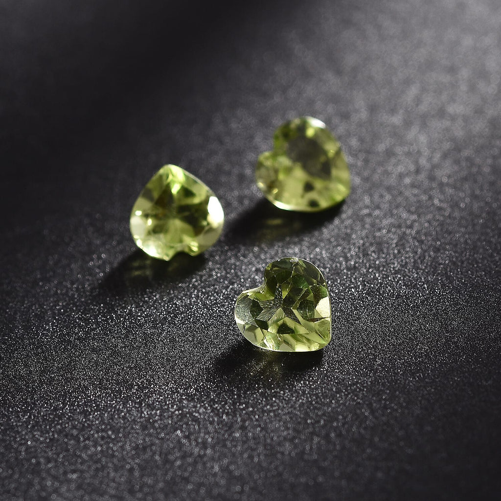 Peridot Heart Shape Gemstone 1.25 Ct. - 5 mm