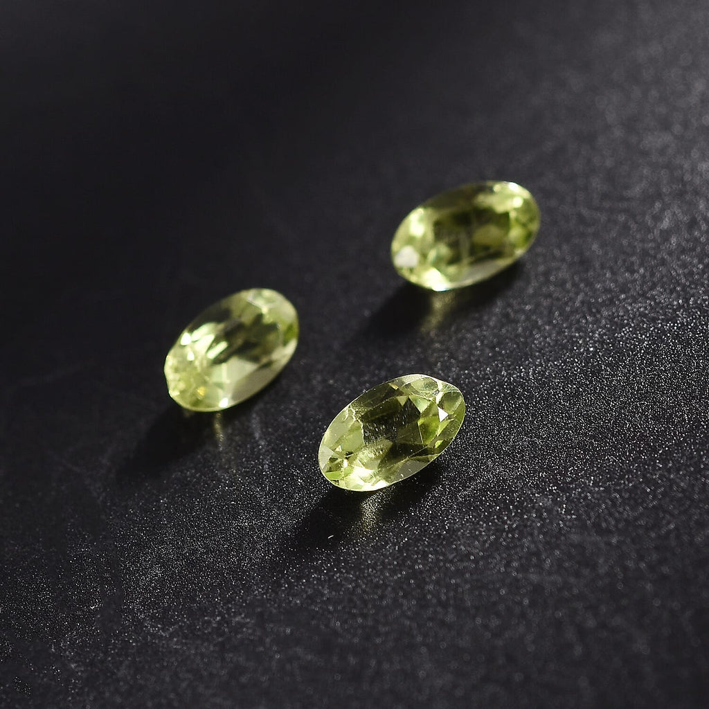 Peridot Oval Shape Gemstone 0.62 Ct. - 5x3 mm