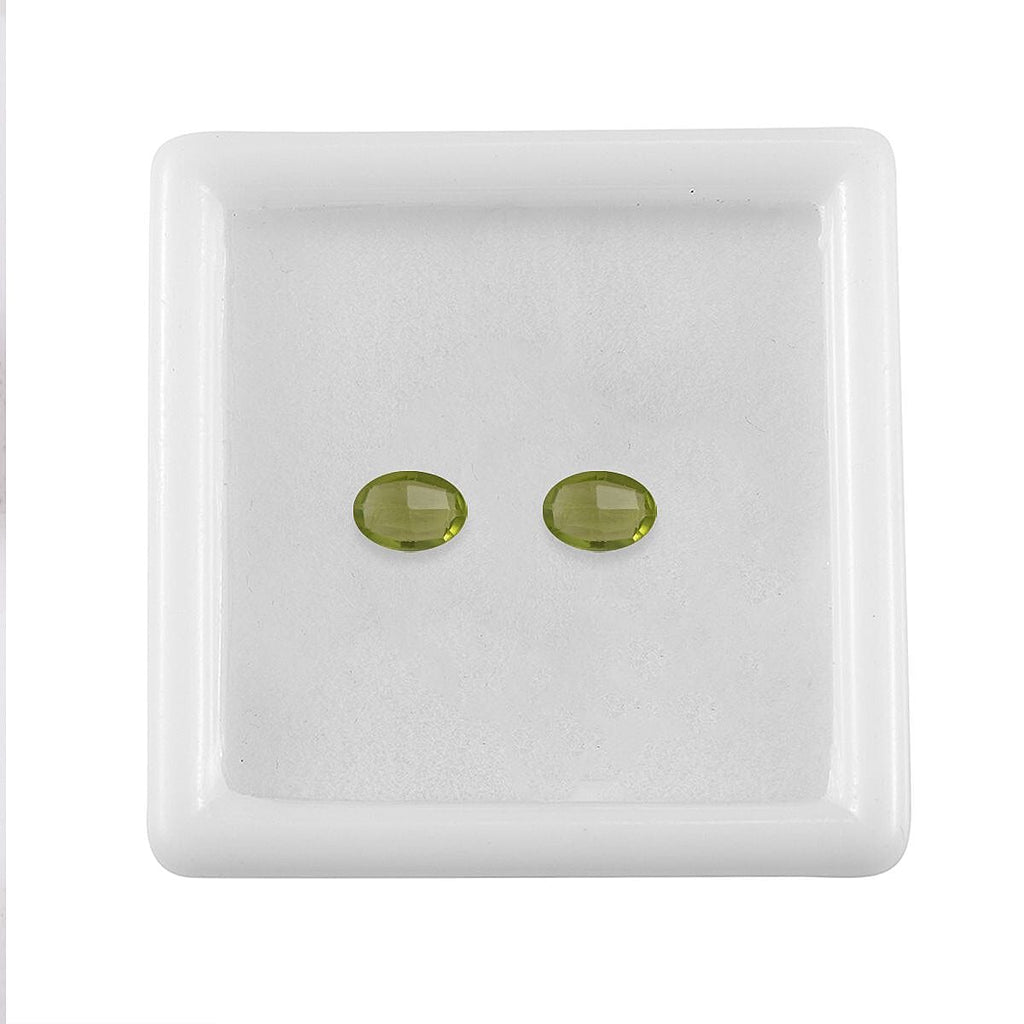 Peridot Oval Shape Gemstones 0.85 Ct