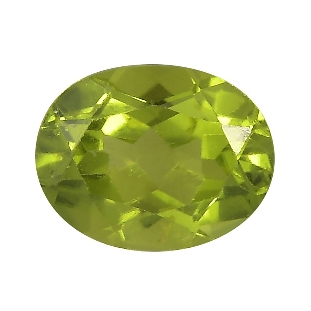 A Peridot Loose Gemstone in Oval Shape (9x7mm) 1.63 ct. 8025930 0