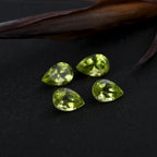 Peridot Pear 6x4 mm