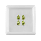 Peridot Pear 6x4 mm