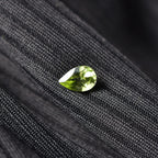 Peridot Pear Shape Gemstone 0.38 Ct
