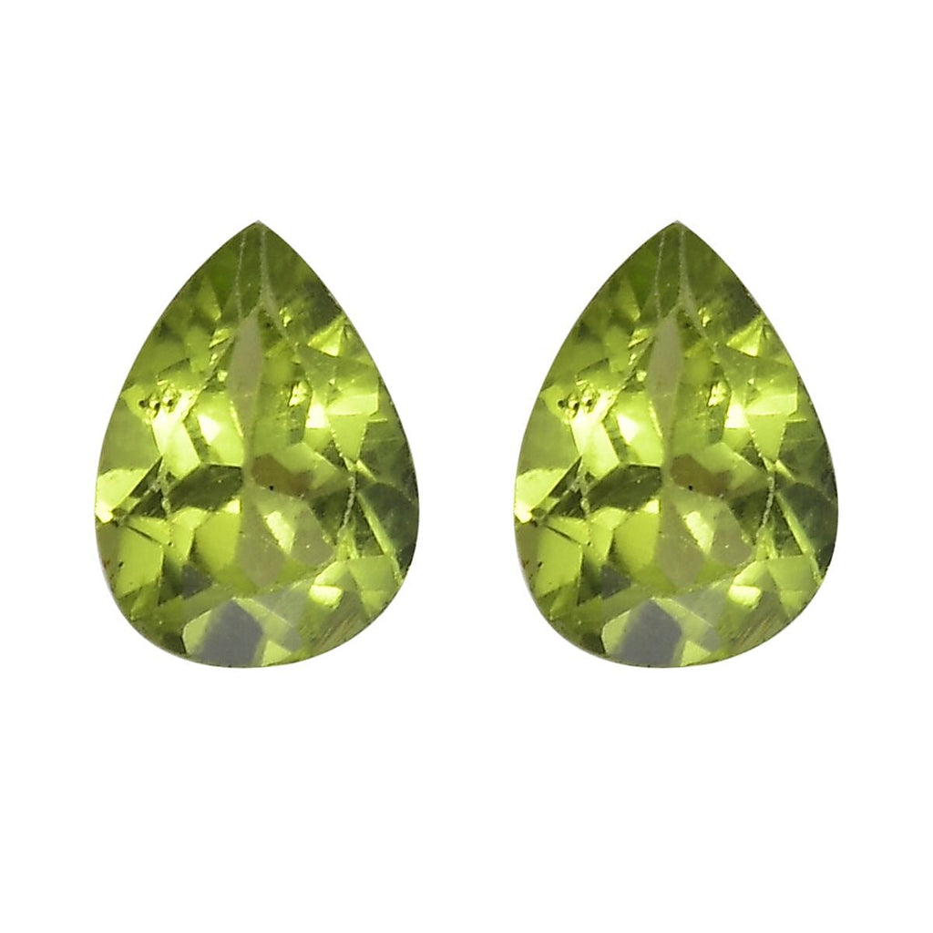 Peridot Pear Shape Gemstones 2.00 Ct