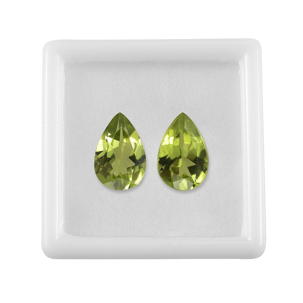 Peridot Pear 9x6 mm