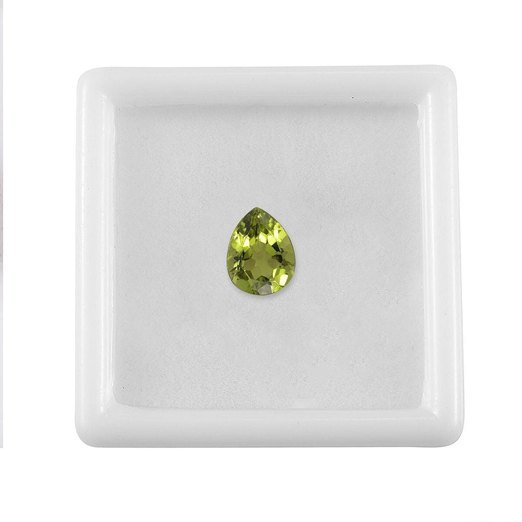 Peridot Pear 9x7 mm