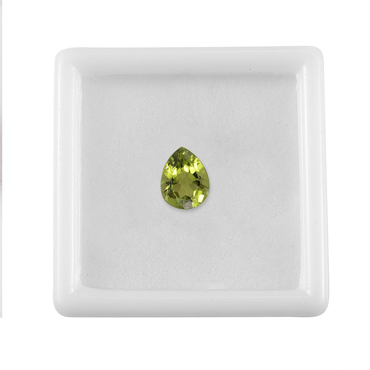 Peridot Loose Gemstone in Pear Cut (9x7mm) 7751311 4