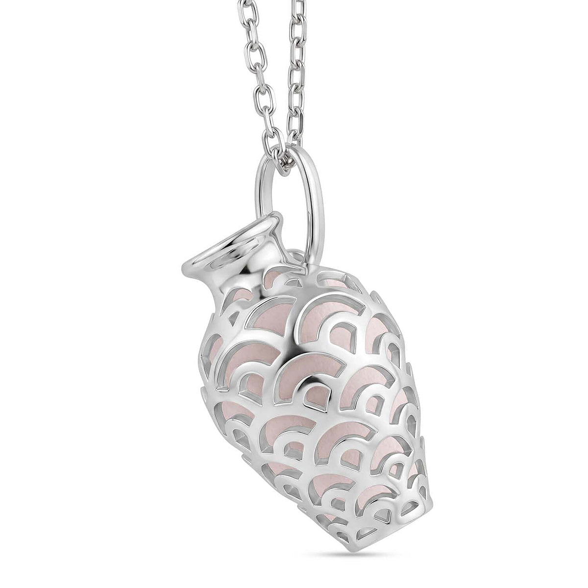 Peridot Pendant with Chain (Size 16-2 Ext) with Lobster Clasp in Rhodium Overlay Sterling Silver 7.00 Ct. 8179370 0
