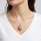 Peridot Pendant with Chain (Size 16-2 Ext) with Lobster Clasp in Rhodium Overlay Sterling Silver 7.00 Ct.