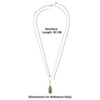 Peridot Pendant with Chain (Size - 16-2 Ext) with Spring Ring Clasp in Yellow Gold Plated Sterling Silver 5.00 Ct.