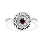 Peridot Ring in Rhodium Overlay Sterling Silver 2.32 Ct.