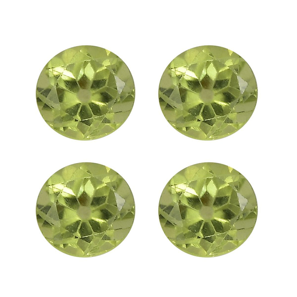 Peridot Round Shape Gemstones 1.77 Ct