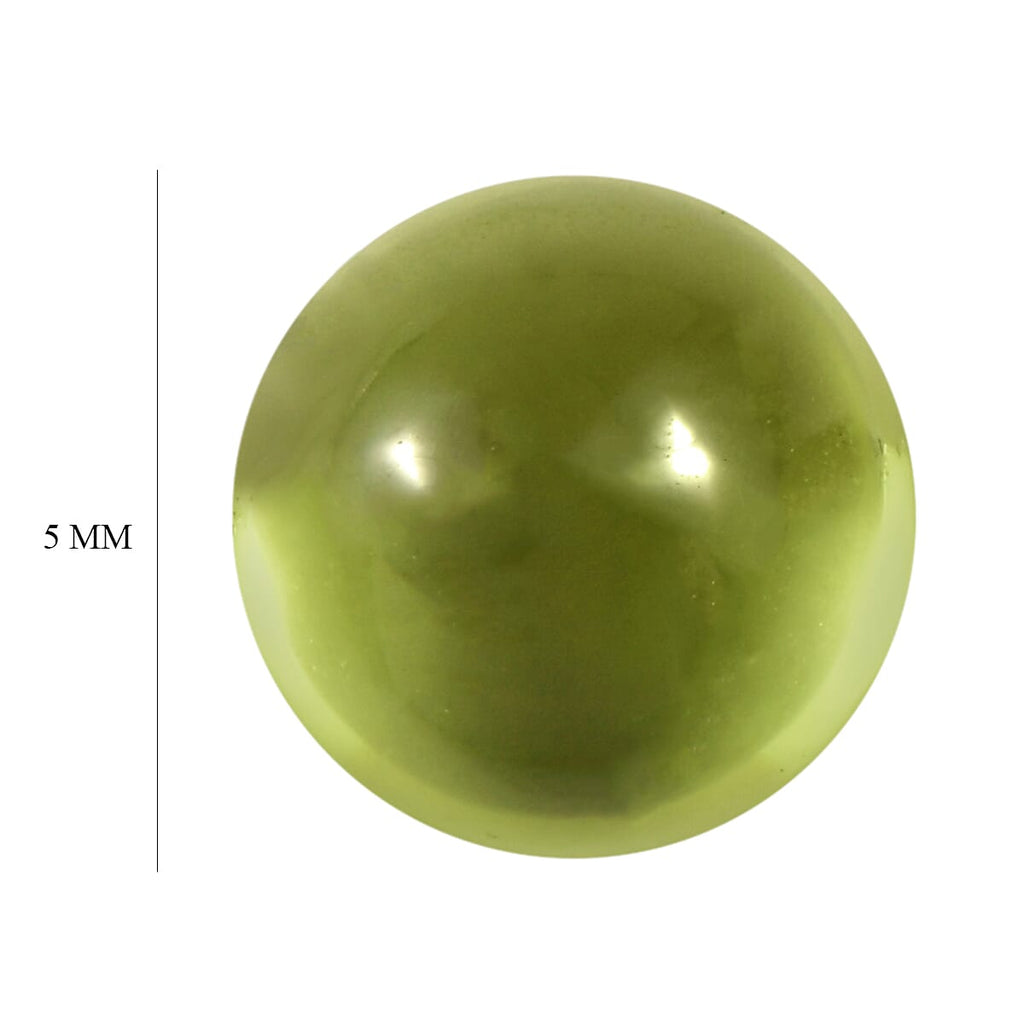 Peridot Round Shape Gemstone 1.92 Ct. - 5 mm