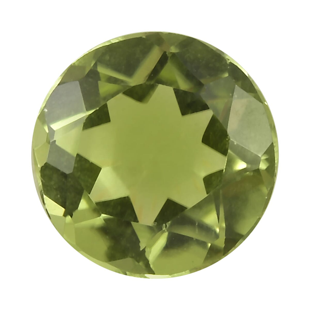 Peridot Round Shape Gemstone 0.66 Ct. - 6 mm