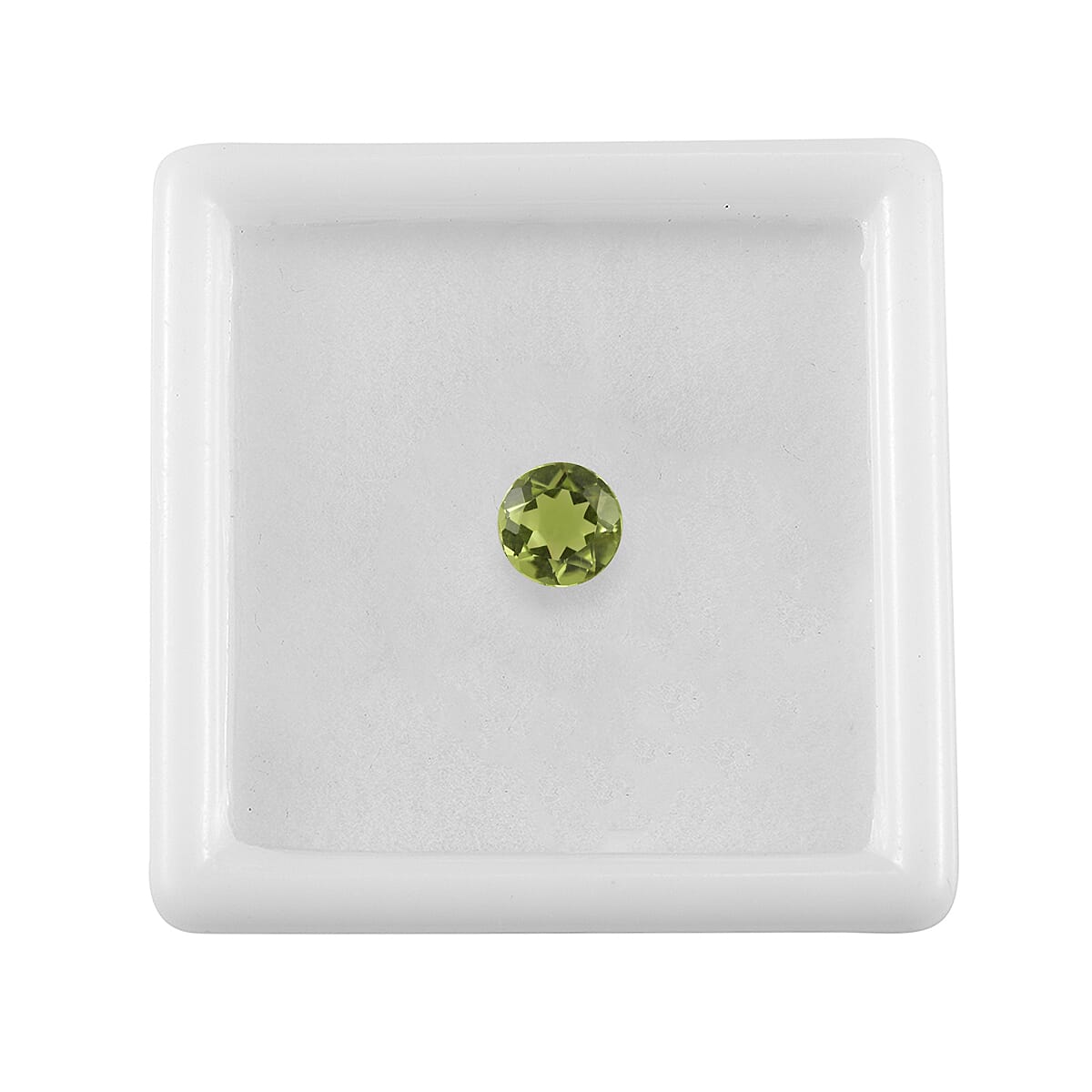 Peridot Loose Gemstone in Round Shape 0.66 Ct. (6 mm) 8068411 3