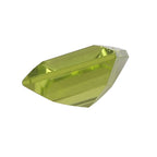 Peridot Square Shape Gemstones 3.65 Ct