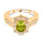 Peridot Solitaire Rings