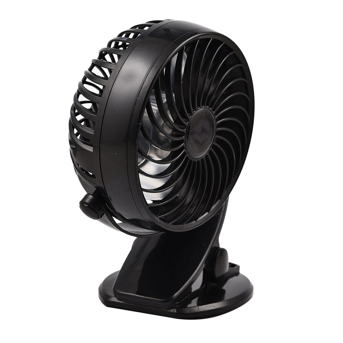 Personal Portable Desk Top and Clip on Fan Fully Rotatable and Rechargeable, Charging Cable Included 7539031 1