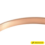 Cuff Bangle (Size 7) in Rose Gold Tone