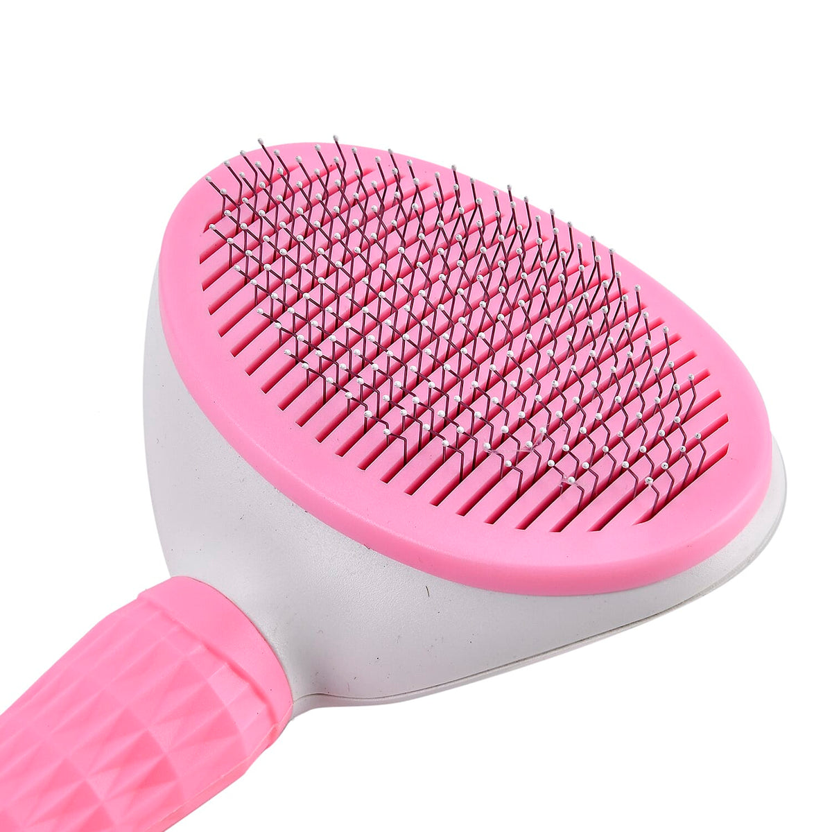 Set of 2 Pet Self-Cleaning Comb - Pink 7708155 3