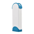 Pet Hair Remover - Lint Removers with Standard and Travel Size Lint Remover Brush - Remove Cat and Dog Hair, Lint from Carpet - White - Blue