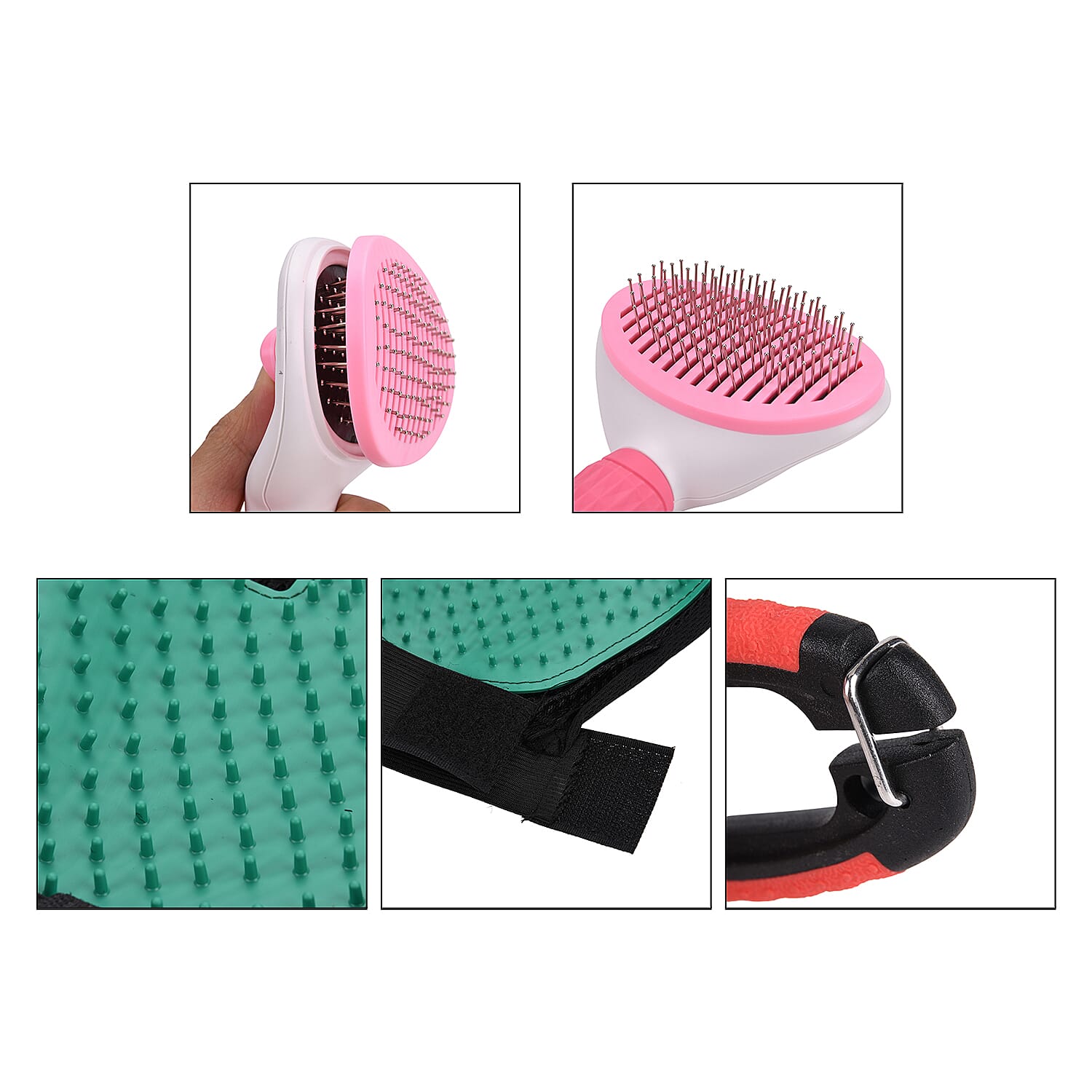 6-in-1 Pet Grooming and Play Essentials Kit - Complete Care and Fun - Multicolour 8102334 9