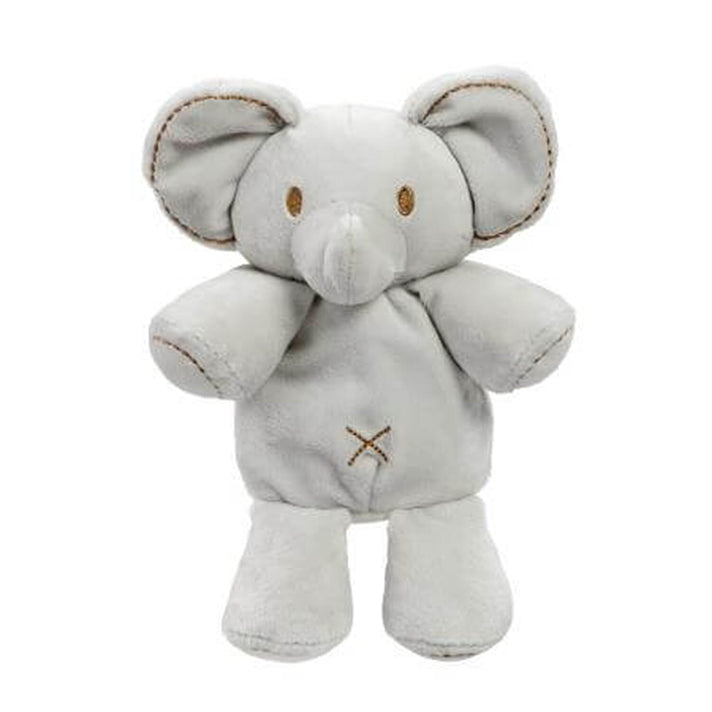 Safe and Soft Snuggle Crinkle Elephant Soft Toy - Grey 8048473 1