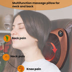 Soul Smart Neck Shaitsu Massager with Car Adaptor (Size 31x11 cm) - Brown