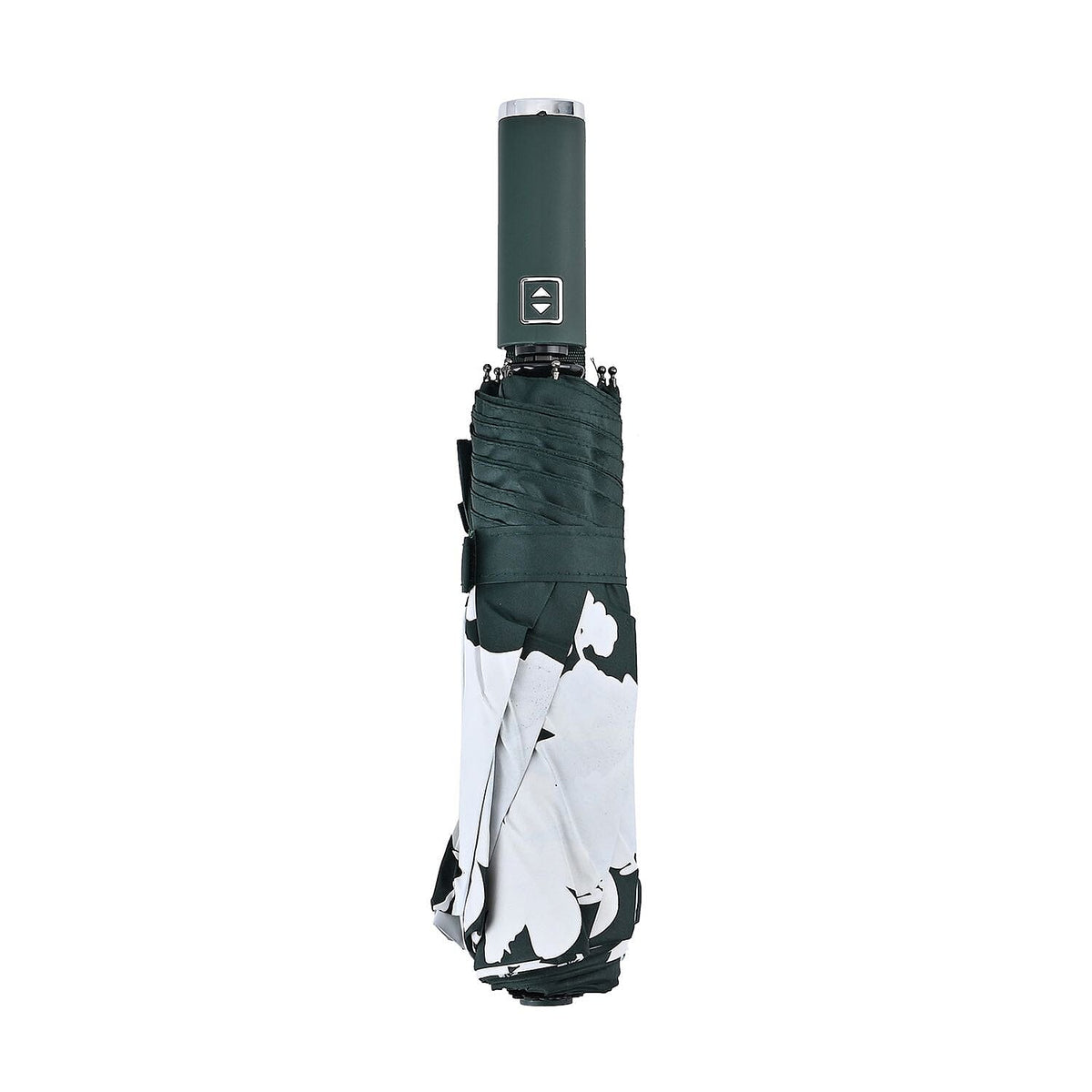 Auto Open &amp; Close Folding Floral Pattern Umbrella with Colour Change - Green 7622892 5