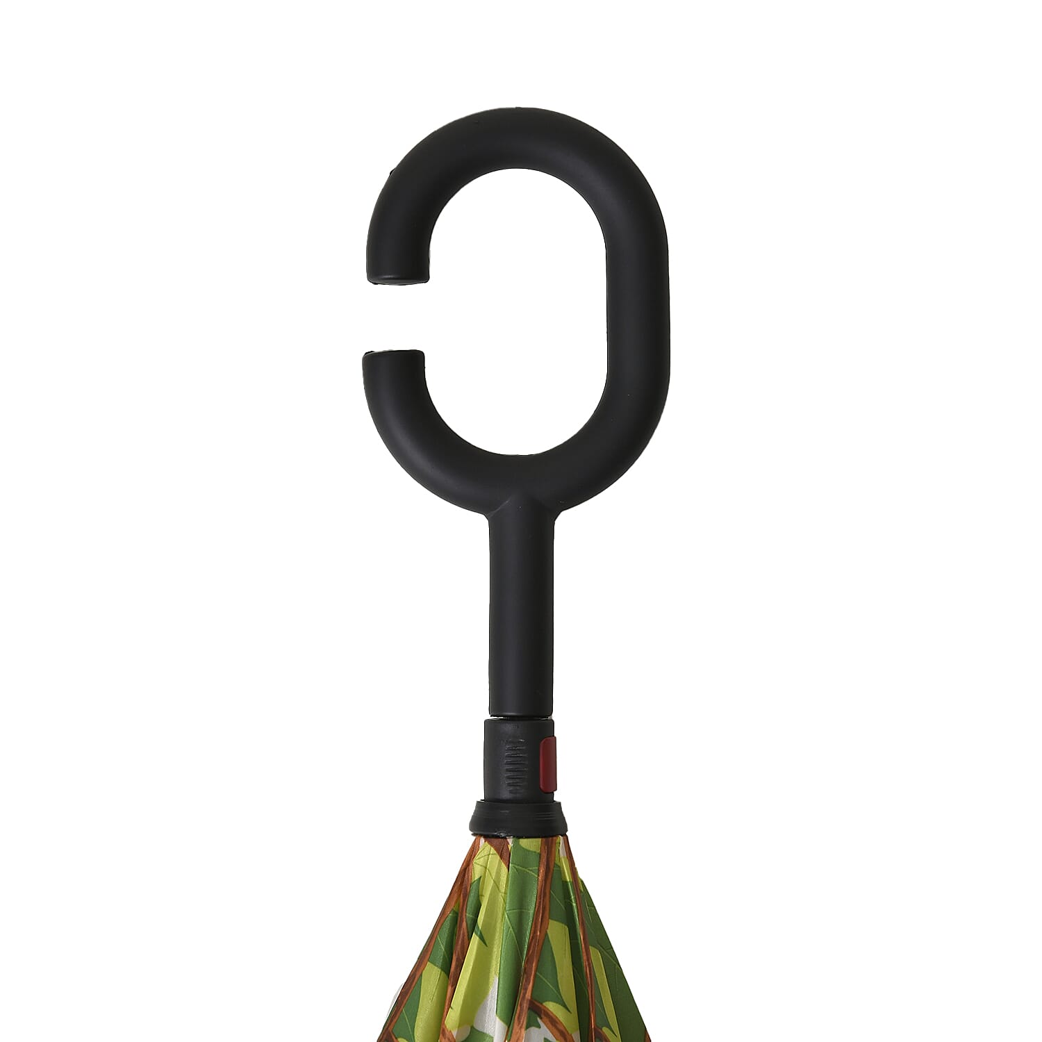 Inverted Umbrella, C Shape Handle Reverse Folding Umbrella, Anti-UV Windproof Travel Umbrella - Green 7685294 4