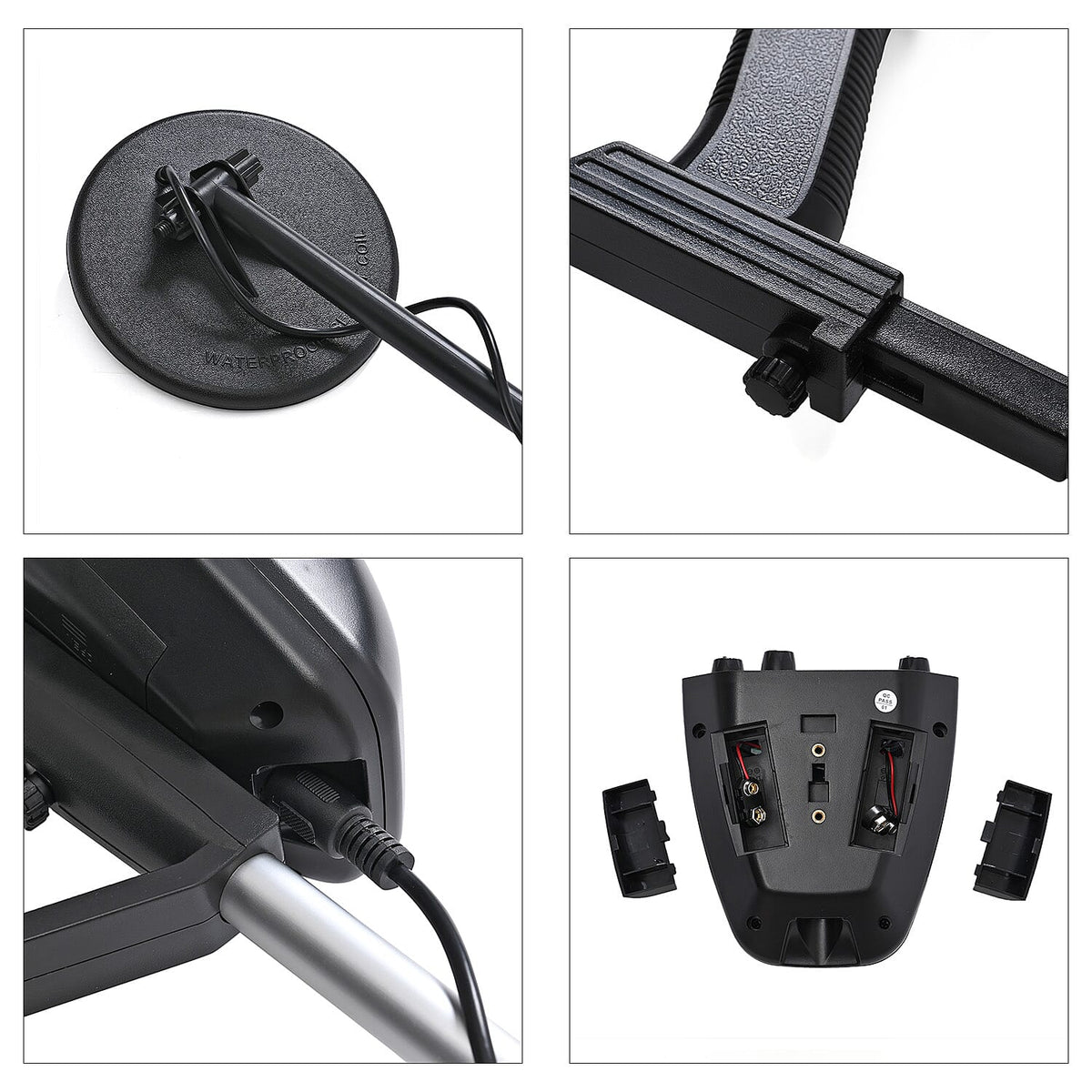 Handheld Metal Detector - 5.0 KHz Analogue Display with 16 cm Search Coil (Battery Powered) V32577871 9