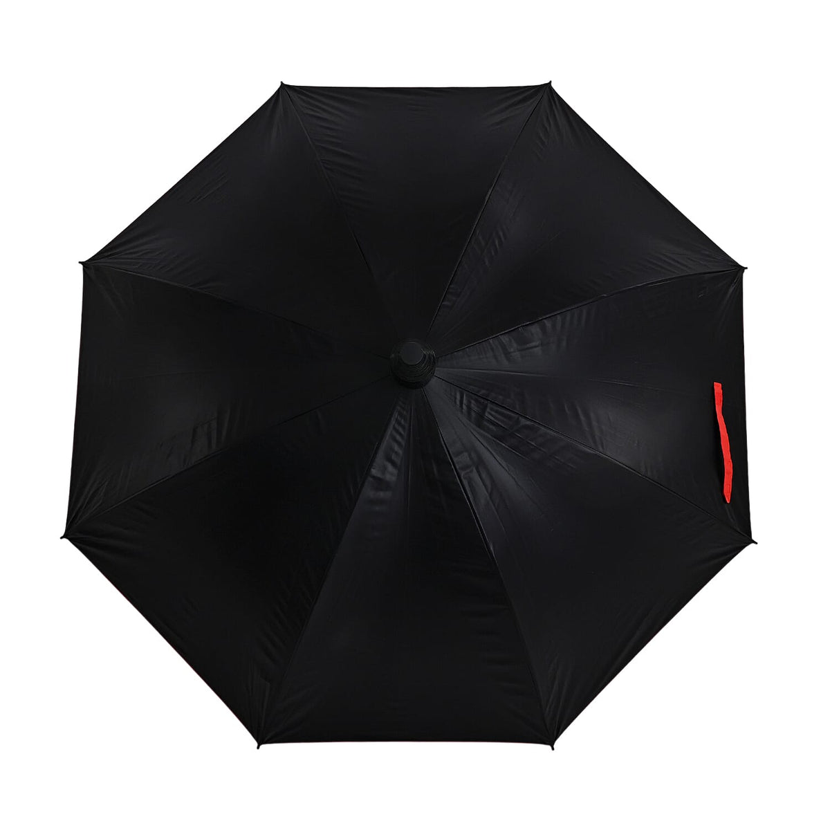 Push Button Open Umbrella with Protective Extendable Cover - Red &amp; Black V32516399 5