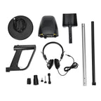 Handheld Metal Detector - 5.0 KHz Analog Display with 16 cm Search Coil (Battery Powered) - Yellow