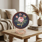 Golden Lottery Rose DIY Photo Frame Painting Set