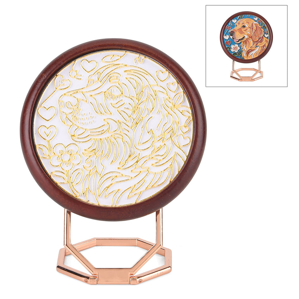 Golden Lottery DIY Dog Painting Photo Frame Set