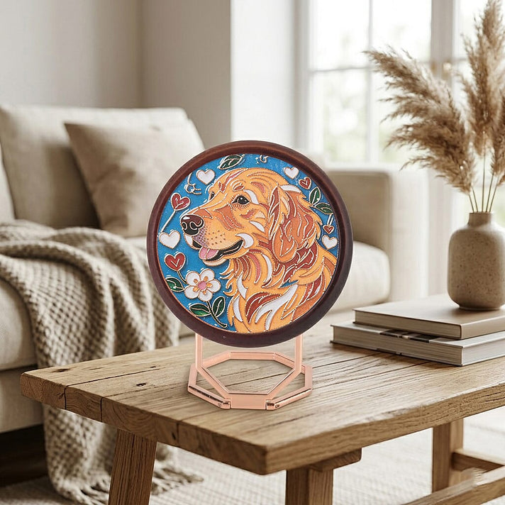 Golden Lottery DIY Dog Painting Photo Frame Set 8486757 2