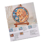 Golden Lottery DIY Dog Painting Photo Frame Set