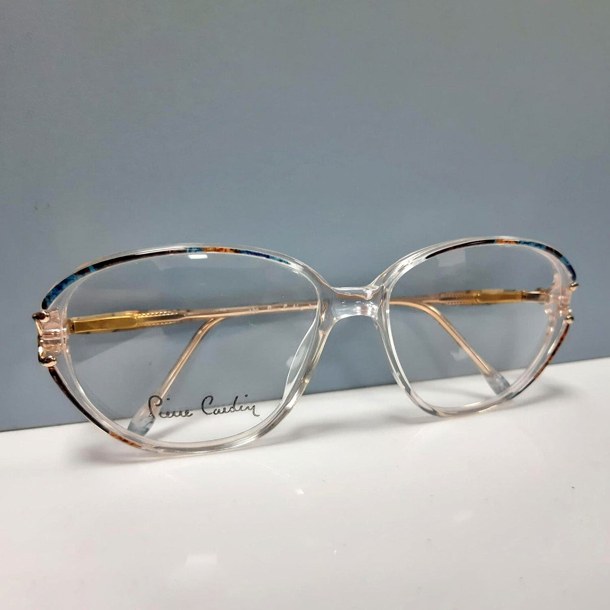 One Time Closeout - Pierre Cardin Reading Glasses - (Power -4) Crystal 7860004 0