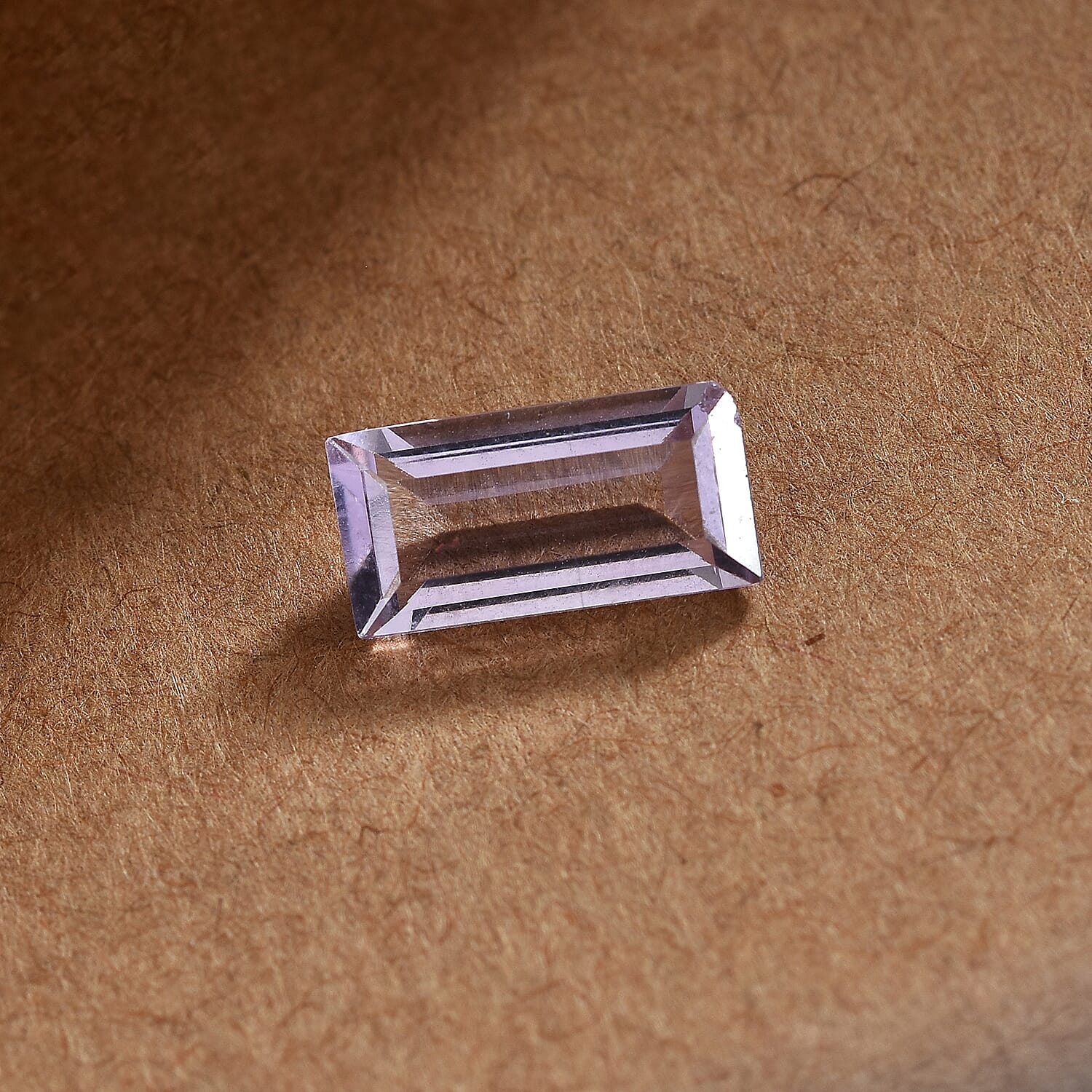 1.19 Ct. Pink Amethyst Loose Gemstone in Baguette Shape 8070554 1